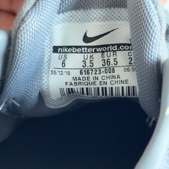 Nike Womens Air Max Thea Premium Cool Grey Size 6 - Picture 5 of 6